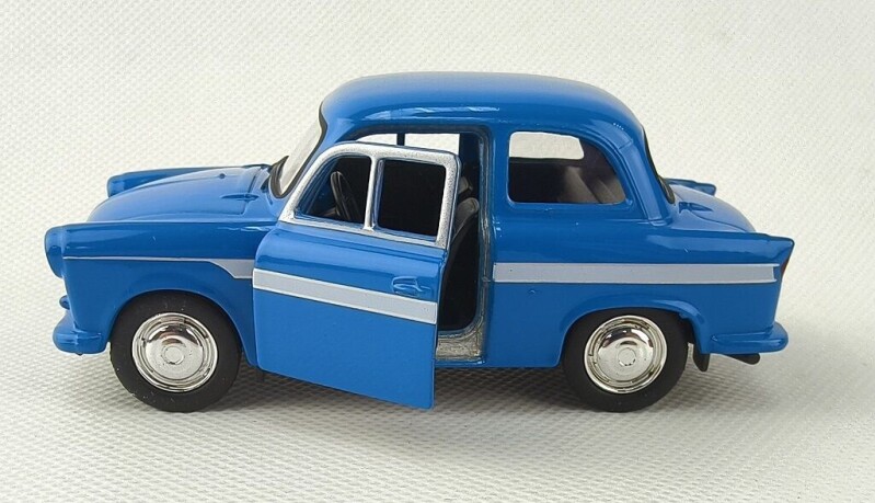 Welly Trabant P50 / P60 1:34 modrý